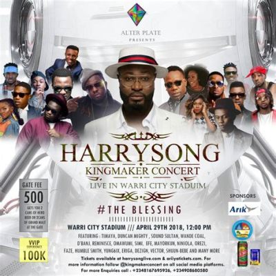 Harrysong's Kingmaker Concert: A Royal Celebration of Afrobeat Music!