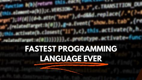 What is the Fastest Programming Language? And Why Does It Matter When Your Code Runs on a Potato?